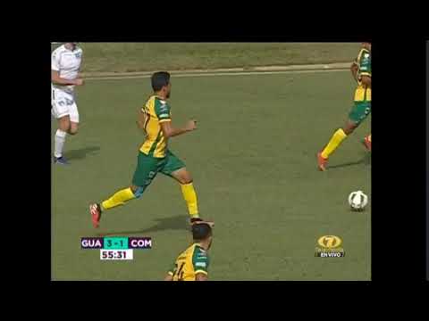 José Corena de Guastatoya marca el segundo y tercer gol ante Comunicaciones