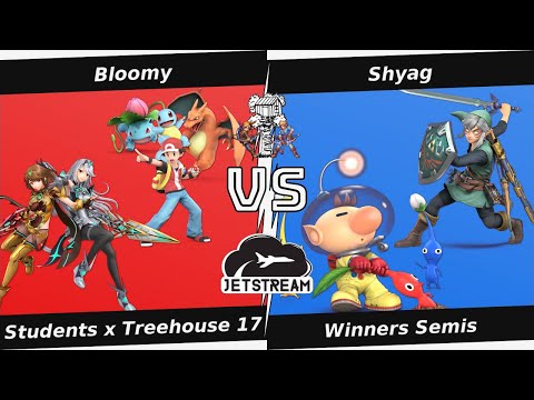Students x Treehouse 17 Winners Semis - Bloomy (Pyra, PKM Trainer) Vs Shyag (Olimar, Link) - SSBU