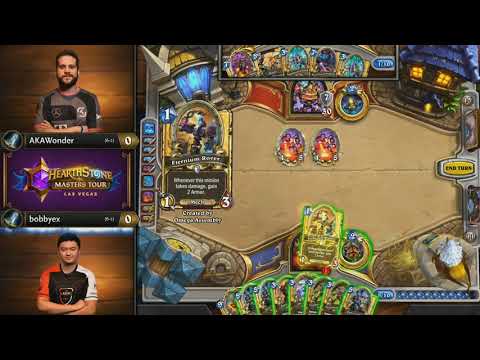 AKAWonder vs. bobbyex – Hearthstone Masters Tour Las Vegas – Day 2