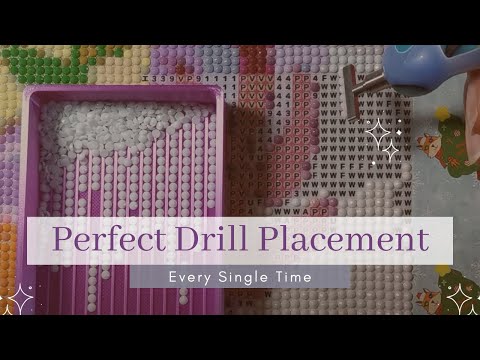 Get Straight Diamonds Every Time! How To Diamond Paint Tutorial