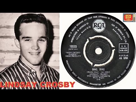 LINDSAY CROSBY - Ding Ding / One Chocolate Soda With Two Straws (1958)