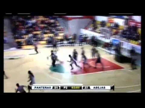 Raymont Mcelroy 30points 5 reb 4 assist LNBP Pantera vs Abejas 12/12/15