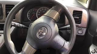 How to Replace a Faulty Indicator Stick - Toyota Wish