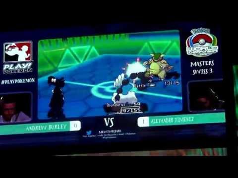 Pokemon World Championships VGC 2015 Day 1 Round 3: Alejandro Jimenez VS Andrew Burley 2 of 3