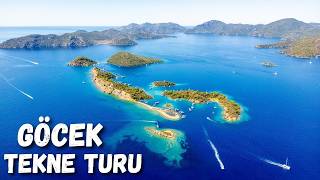 Göcek Tekne Turu - Turkuaz Koylarda Unutulmaz Bir Gün! - Göcek Koyları