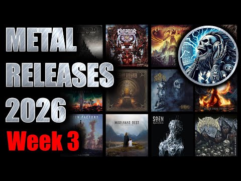 New Metal Albums 2026 Week 3 (January 12th - 18th) #newmetal