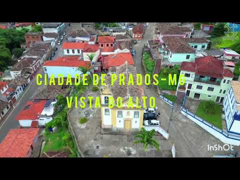 Canal Jorge Levi/Vista aérea de prados-mg