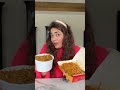 😍5⭐️ vs. 1 ⭐️: BEST vs. WORST🤮Rated ZOMATO Dish: Chowmein! Thakur sisters #foodchallenge #Shorts