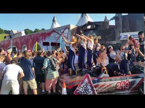 24hr Garage Girls stage @ Boomtown Fair 2016