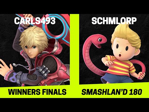 SmashLAN'd 180 Winners Finals - Carls493 vs Schmlorp - SSBU Smash Ultimate Tournament