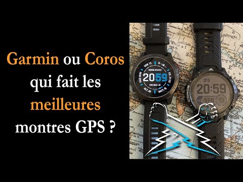 Est-ce que Coros est mieux que Garmin pour moins cher ?