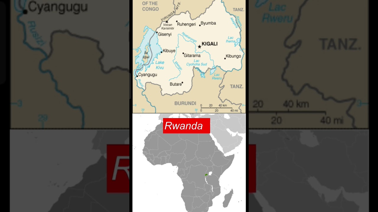 rwanda map and city with famous| world map of countries|# countries map|# famous countries