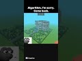 🙏🏻sorry algorithm.. #minecraft #sorry #youtube #algorithm #meme #build #pepe #minecraftbuild #pls