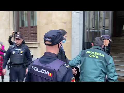 Asesino, ojalá te pudras, la frase que le han dicho al acusado por el crimen de Garrido