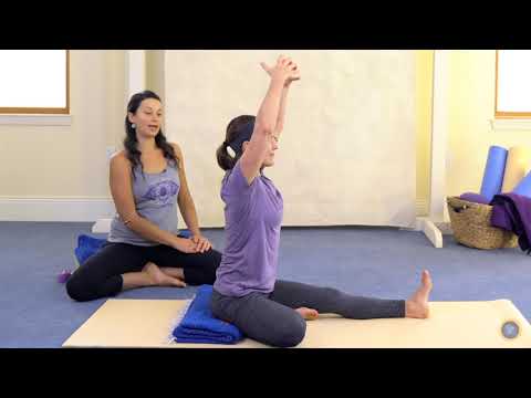 Ananda Yoga Instructional Videos - Janusirsasana  (Head to Knee Pose)
