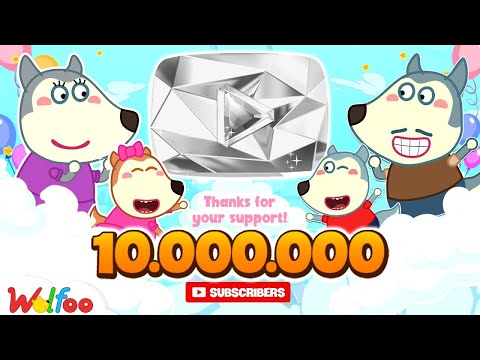 Wolfoo Celebrates 10 Million Subscribers on the 'Wolfoo Channel'
