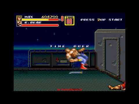 Streets of Rage 2 [USA] (Sega Genesis) - (Time Over)
