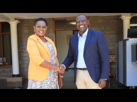 Gov. Mwangaza has little experience running a county and that is why we saved her, Pres Ruto reveals