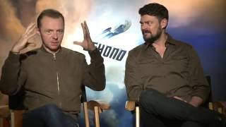 Star Trek: Where does Simon Pegg and Karl Urban want to be beamed to?