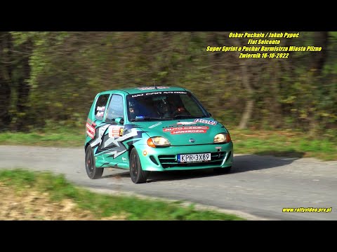 O. Puchała / J. Pypeć - Fiat Seicento - Super Sprint o Puchar Burmistrza Miasta Pilzno Zwiernik 2022