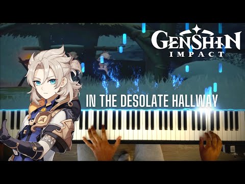 In the Desolate Hallway - Genshin Impact Dragonspine OST - Piano