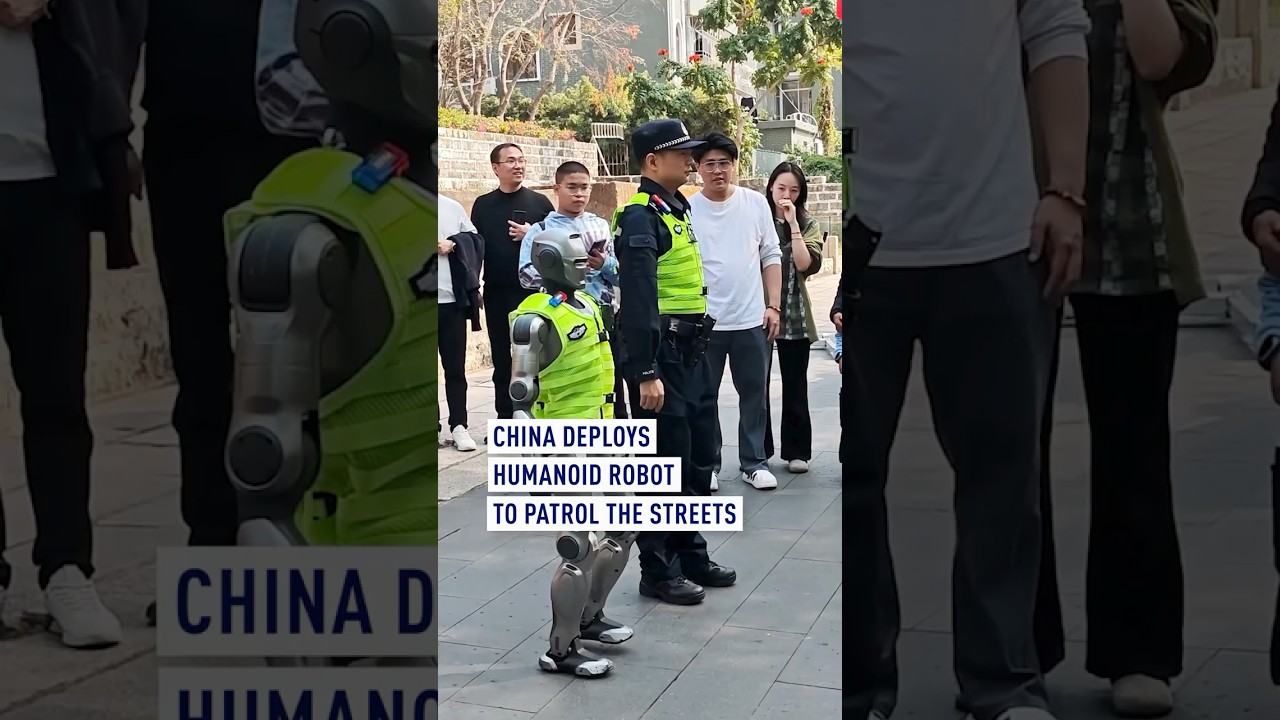 China deploys humanoid robot to patrol the streets