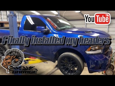 Ram R/T 5.7L Hemi Longtube Headers Install