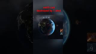 earth can destroyed by 1 shot 🤯🤯🤯| #viral #solar smash