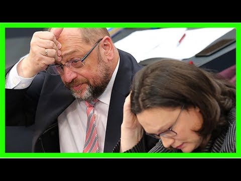 Das problem der spd mit martin schulz
