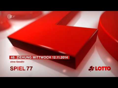12.11.2014 - die Lottoziehung am Mittwoch - ZDF