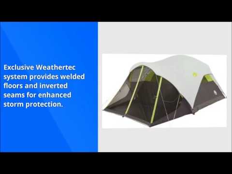 Coleman Steel Creek 6 Person Fast Pitch Dome with Screen Room
