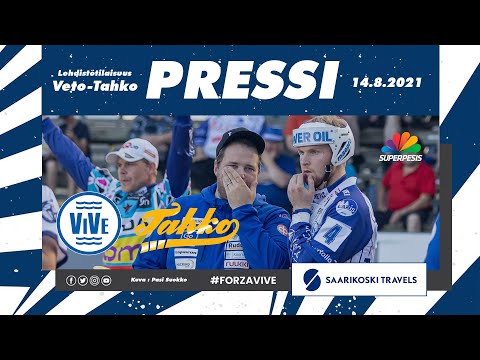 ViVe - Tahko, lehdistötilaisuus 14.8.2021