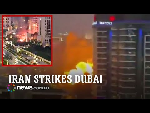 Drone strikes hit Dubai as Iran attacks countries across the Middle East