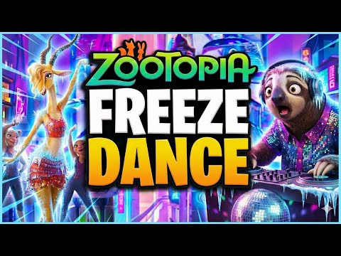 🟩 Zootopia Freeze Dance 🟩 Brain Break 🟩 Zootopia 2 🟩 Just Dance