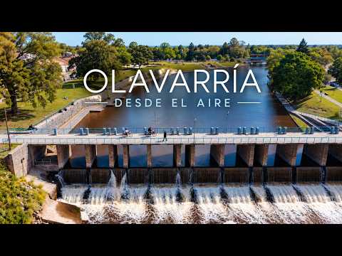 OLAVARRÍA COMO NUNCA LA VISTE 🇦🇷 | Un vuelo en drone por el Arroyo Tapalqué | 4k
