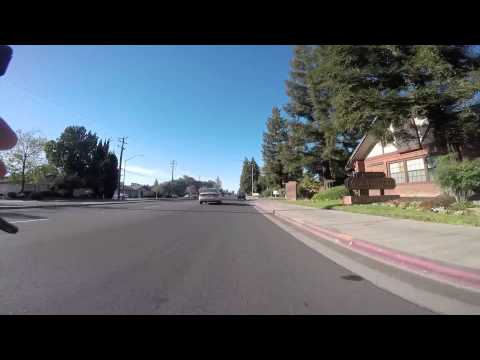 Classic right turn into cyclist