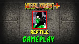 Mortal Kombat 1 Plus Arcade - REPTILE Gameplay