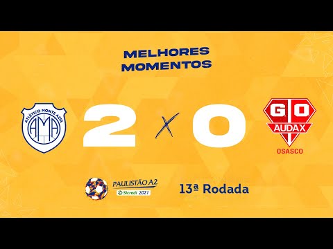 Melhores Momentos de Monte Azul 2 x 0 Audax - Rodada 13 - Paulistão A2 Sicredi 2021