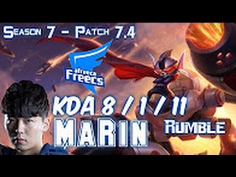 AFs MaRin RUMBLE vs JAYCE Top - Patch 7.4 KOREA Ranked
