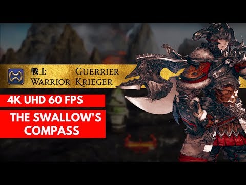 FFXIV STORMBLOOD: THE SWALLOW'S COMPASS - WARRIOR GAMEPLAY 123 [4K/60FPS]