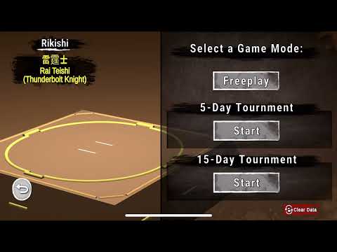 Sumo Wrestling Challenge