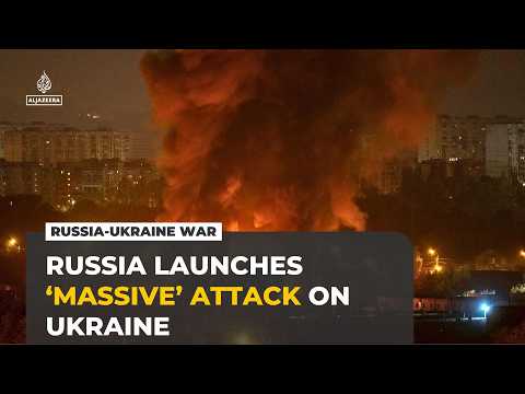 At least two killed in Kyiv as Russia launches ‘massive’ strike on Ukraine