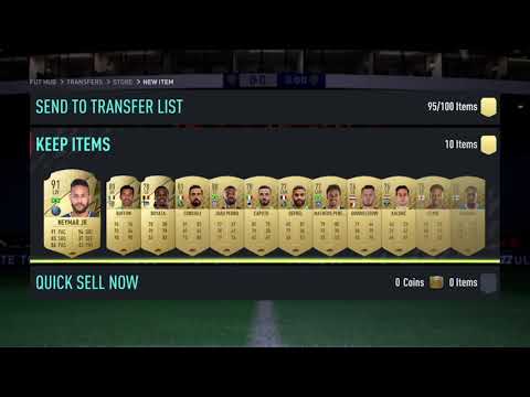 OMG I packed Neymar from a Draft Pack!!!