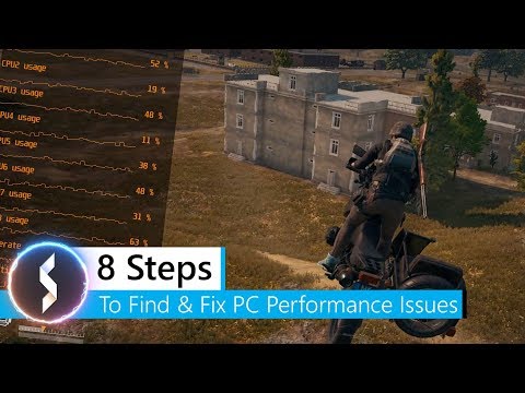 8 Steps To Find & Fix PC Performance Issues Video