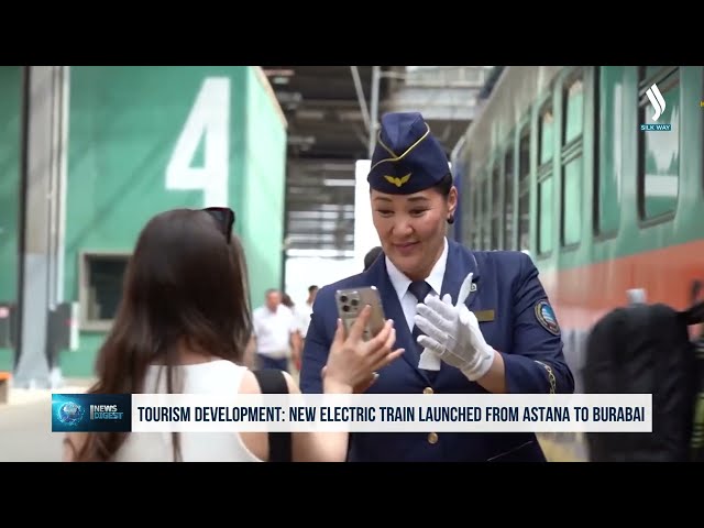 Tourism development: New electric train launched from Astana to Burabai