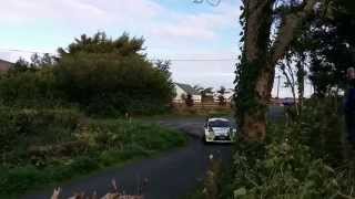 preview picture of video 'Sam Moffett Fiesta WRC Donegal Harvest Stages 2014'