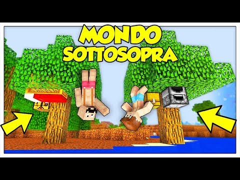 SOPRAVVIVIAMO NEL MONDO AL CONTRARIO! - Minecraft ITA