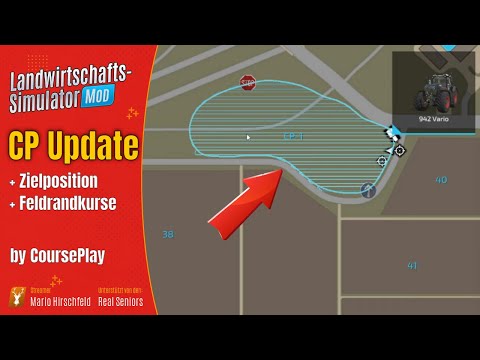 LS22 CP-Update: Wichtige neue Funktion in CoursePlay / Feldrandkurse einfahren