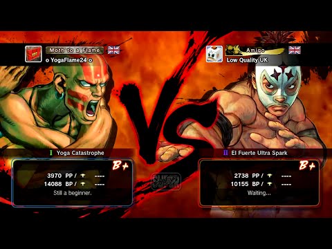 o YogaFlame24 o (Dhalsim) vs Low Quality UK (El Fuerte)