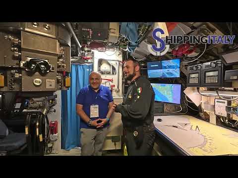 SHIPPING ITALY a bordo del sommergibile Todaro della Marina Militare